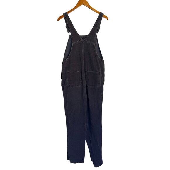 Not For Sale L.L. Bean Overalls Women 10 Gray Corduroy Gorpcore Bib Outdoor One - Picture 5 of 8